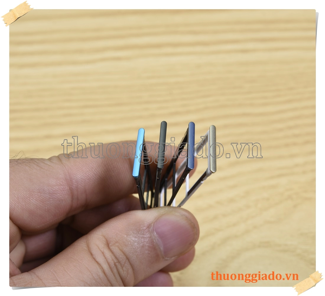 Khay sim Mi Redmi Note 9 Pro (03 ngăn đựng trong 01, 02 ngăn nano sim, 01 ngăn micro sd)