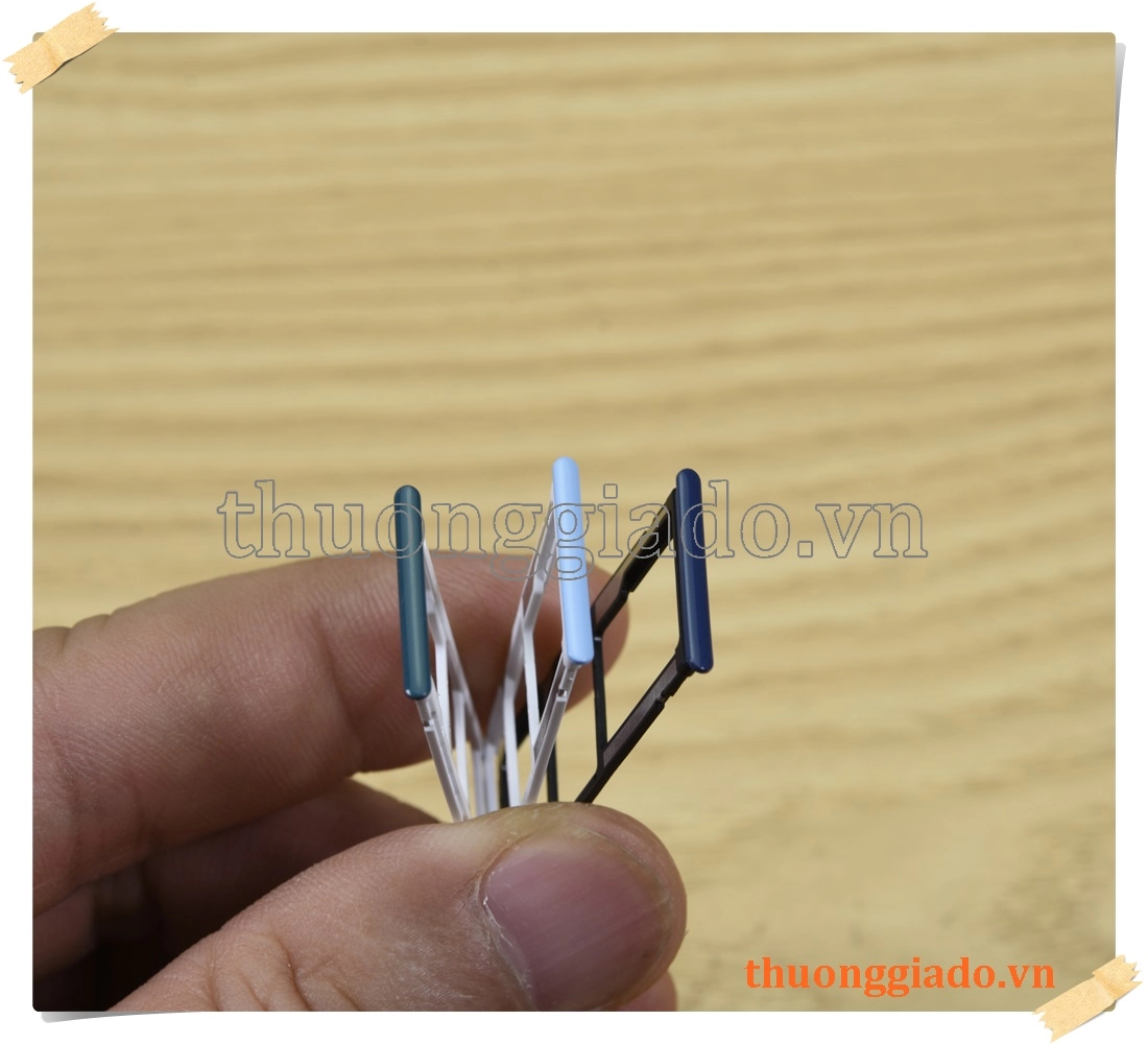 Khay sim Mi Redmi 10X (3 in 1), 02 nano sim và 01 micro sd