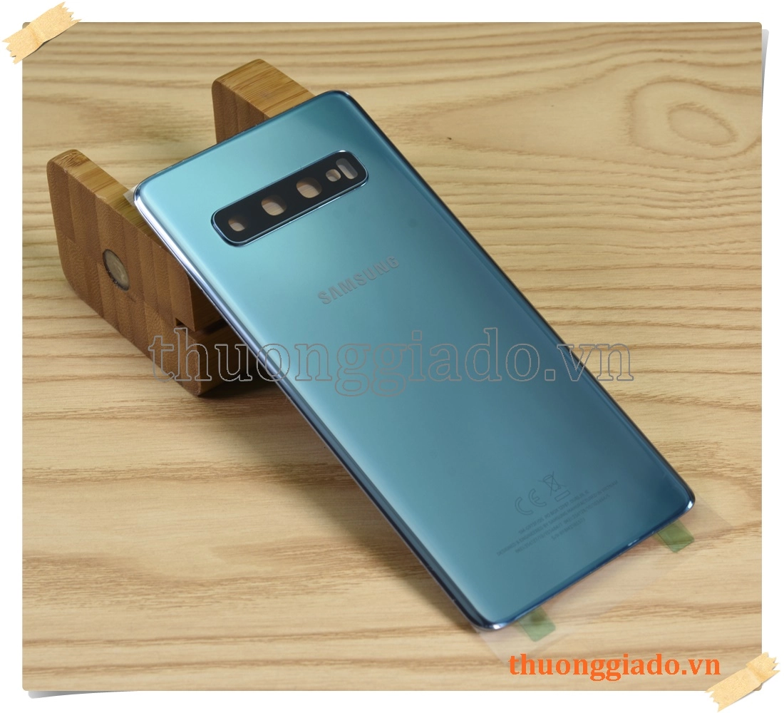 Thay kính lưng Samsung Galaxy S10 G973 (hàng zin tháo máy, kèm kính camera sau)