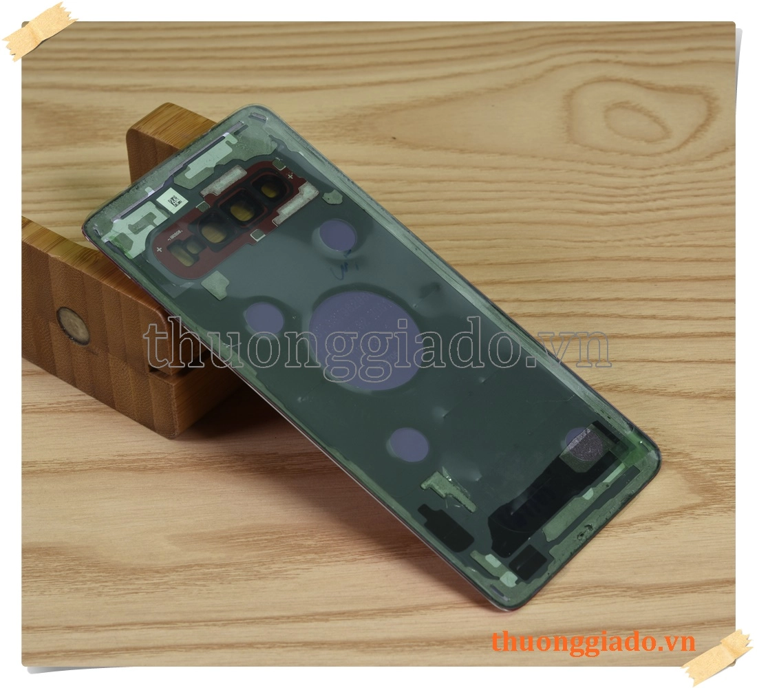 Thay kính lưng Samsung Galaxy S10 G973 (hàng zin tháo máy, kèm kính camera sau)