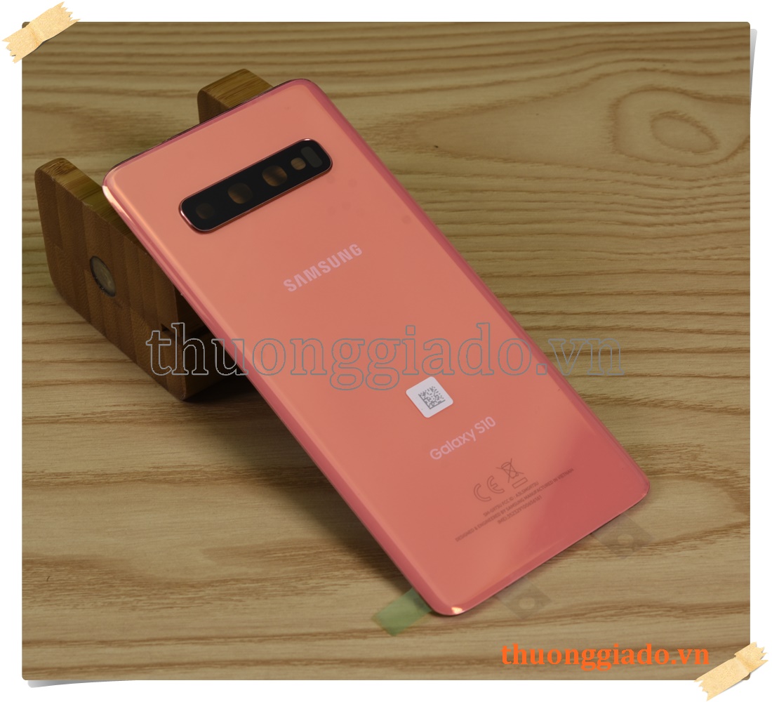 Thay kính lưng Samsung Galaxy S10 G973 (hàng zin tháo máy, kèm kính camera sau)