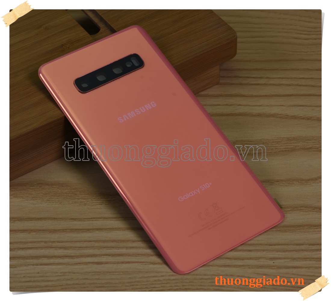 Thay kính lưng Samsung Galaxy S10+ G975 (hàng zin tháo máy, kèm kính camera sau)