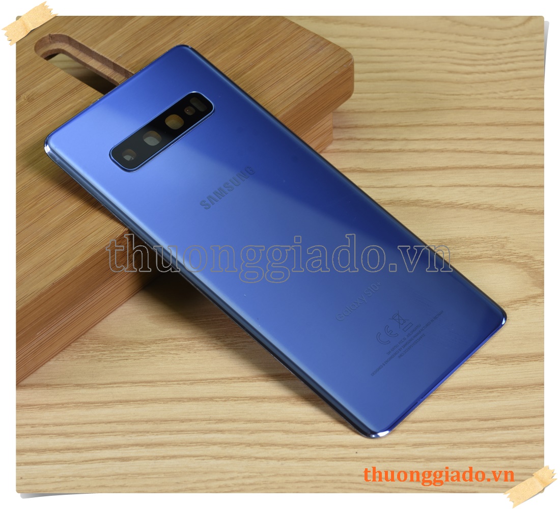 Thay kính lưng Samsung Galaxy S10+ G975 (hàng zin tháo máy, kèm kính camera sau)