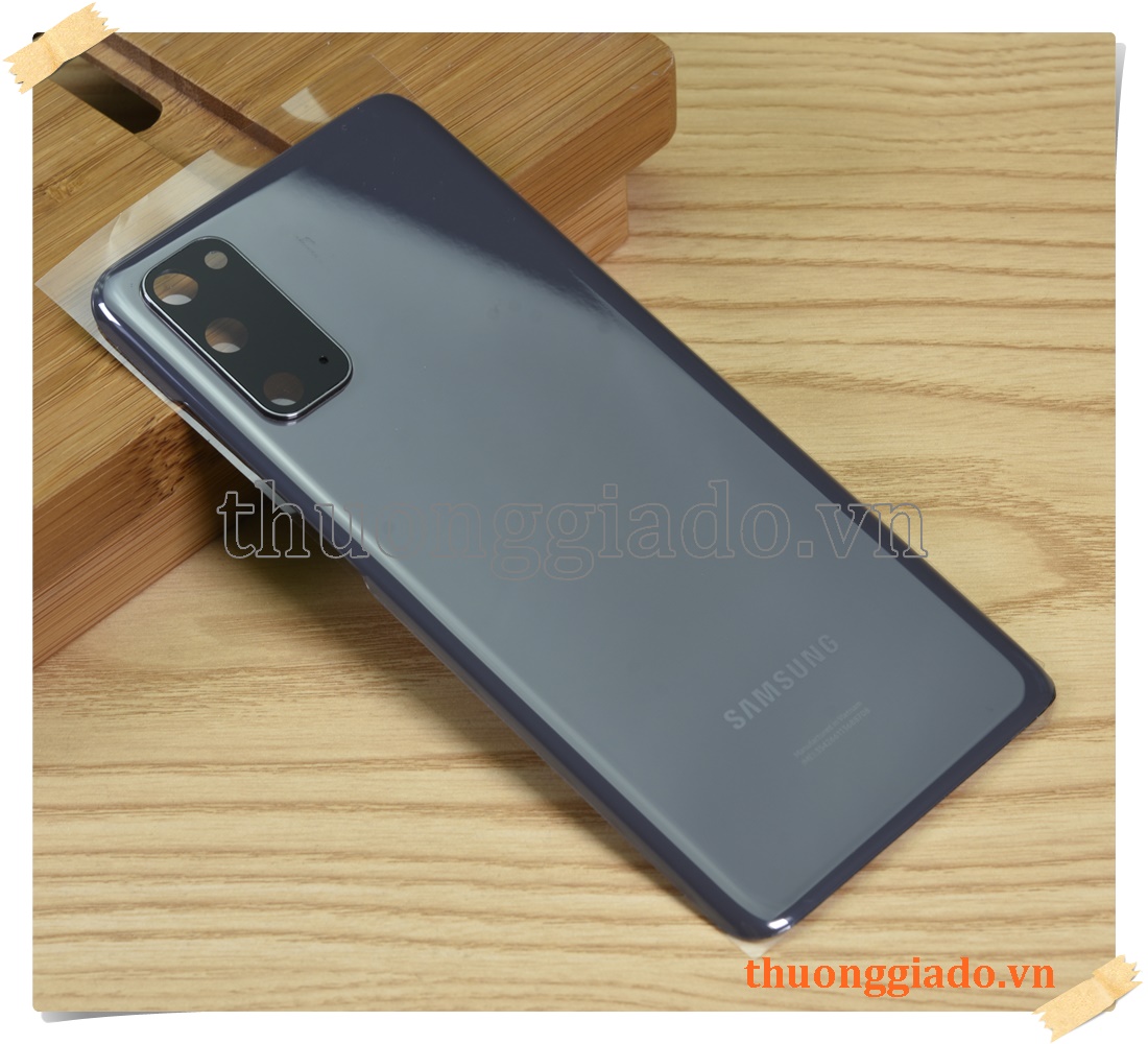 Thay kính lưng Samsung Galaxy S20 G980 (hàng zin tháo máy, kèm kính camera sau)