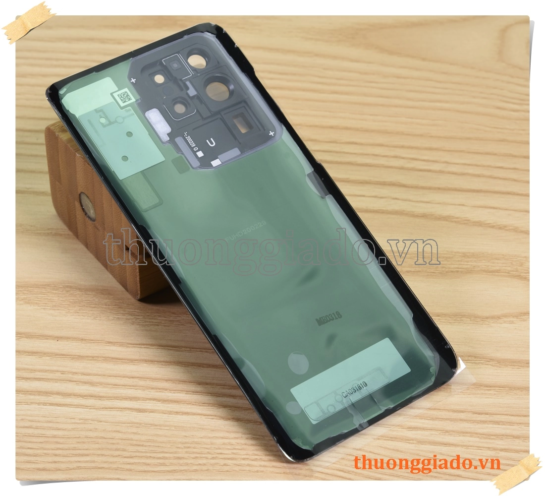 Thay kính lưng Samsung Galaxy S20 Ultra G988 (hàng zin tháo máy, kèm kính camera sau)