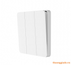Công tắc âm tường Xiaomi Mijia (bản 3 phím) đèn truyền thống và đèn thông minh